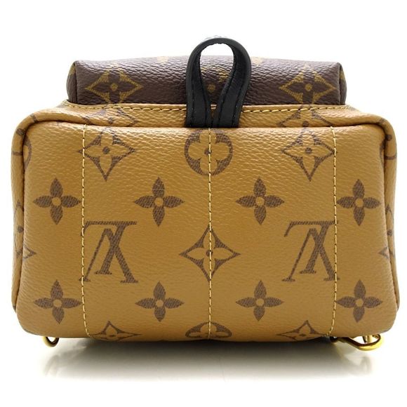 Louis Vuitton Palm Springs Backpack Mini Monogram Reverse Brown - Picture 3 of 8